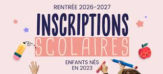 INSCRIPTIONS SCOLAIRE